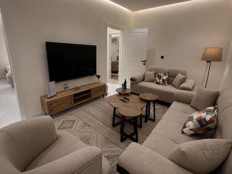 شقة فاخرة بغرفتين وصالة وبدخول ذكي - B&B Abha