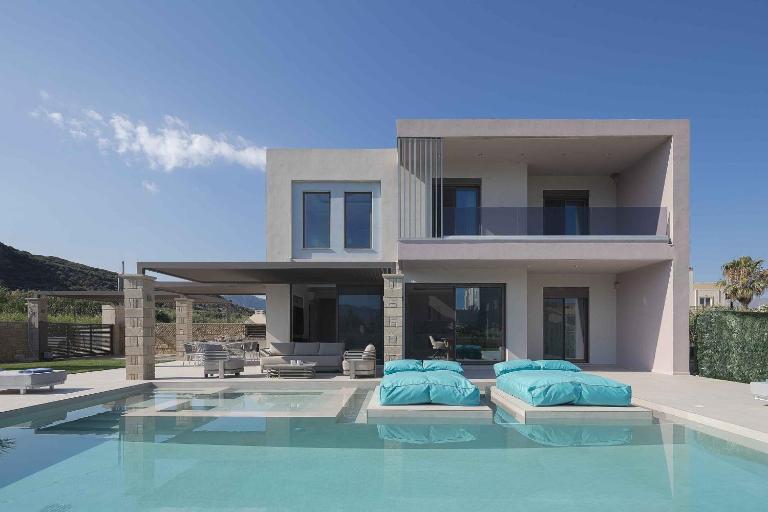 Atriora Luxury Villa - Private Pool & 150m to sea! - B&B Nopígeia