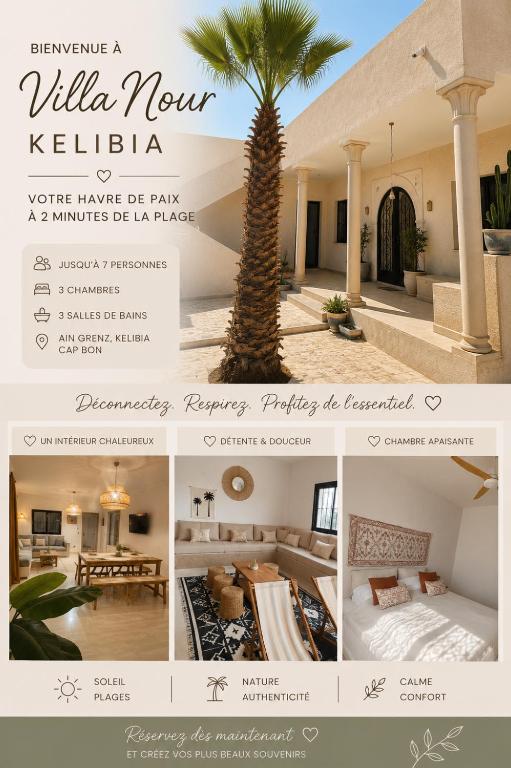 Villa Nour Kélibia - Ferienwohnung Kélibia