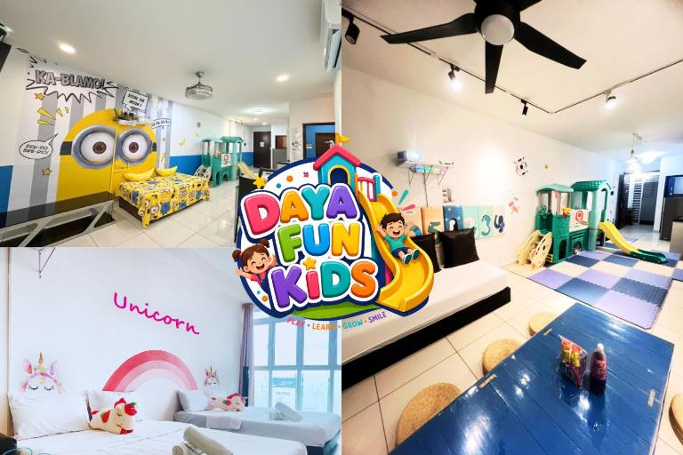 Daya Fun Kids Tebrau near Mount Austin by SR Home - Ferienwohnung Johor Bahru