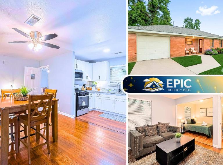 Modern 3BR Home in Spring Branch - B&B Houston