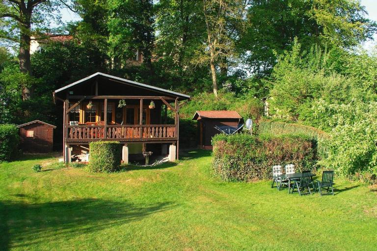 Blockhaus am Templiner See mit Seeblick - B&B Templin