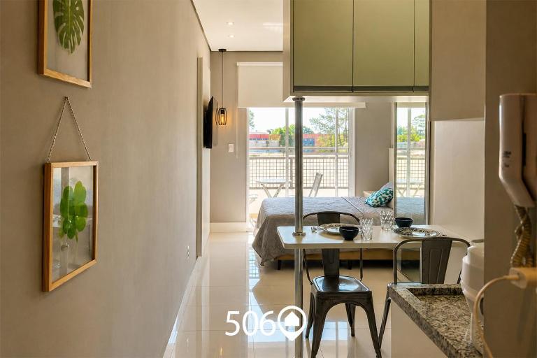 Studio com Forno Elétrico + Geladeira Grande - B&B Cotia
