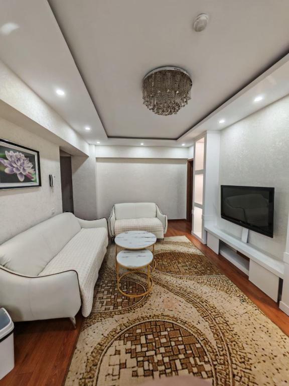 Modern Central Apartment in Ulaanbaatar, 2 Bedrooms and 1 separate living room - Bed and Breakfast Ulaanbaatar
