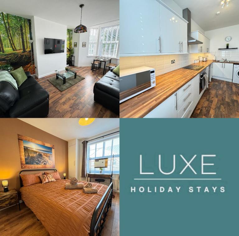 Spanish City View 3 Stunning sea front apartment Free onsite parking - B&B Whitley Bay