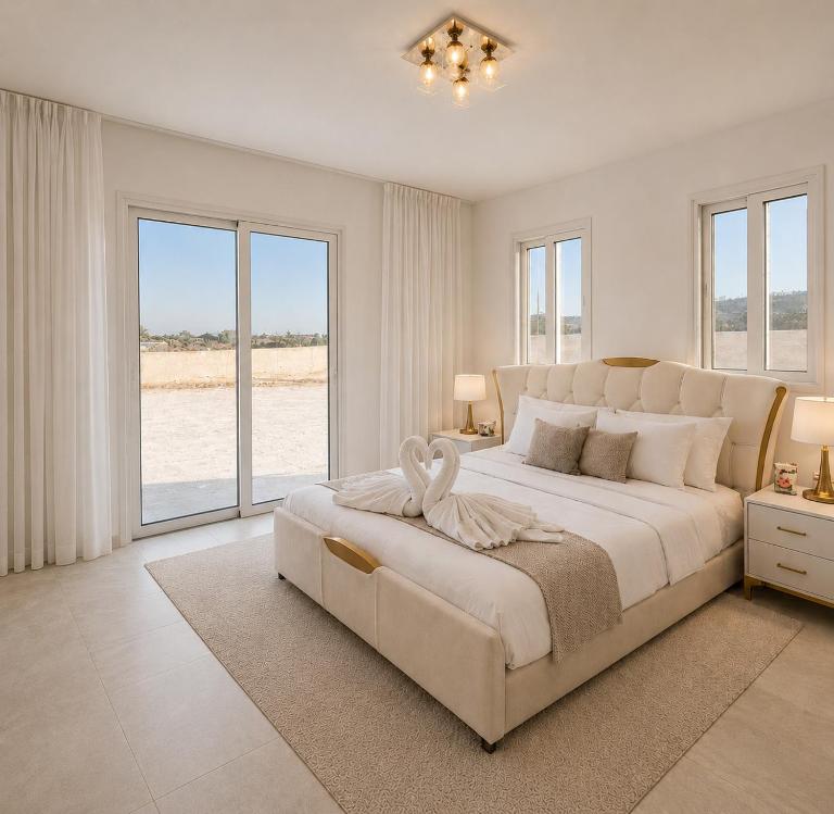 Luxury Panorama SeaView Villa - Bed and Breakfast Androlíkou