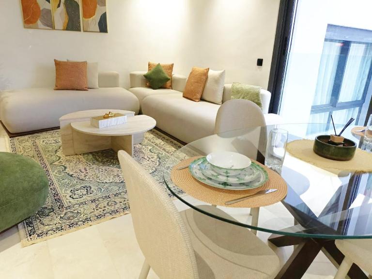 Elegant Maarif Studio Walk To Twin Center & Cafes & Private Parking - B&B Casablanca