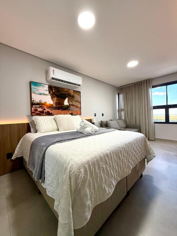 Studio Luxo Vista Lago, Design Jalapão e Orla - Chambres d'hôtes Palmas