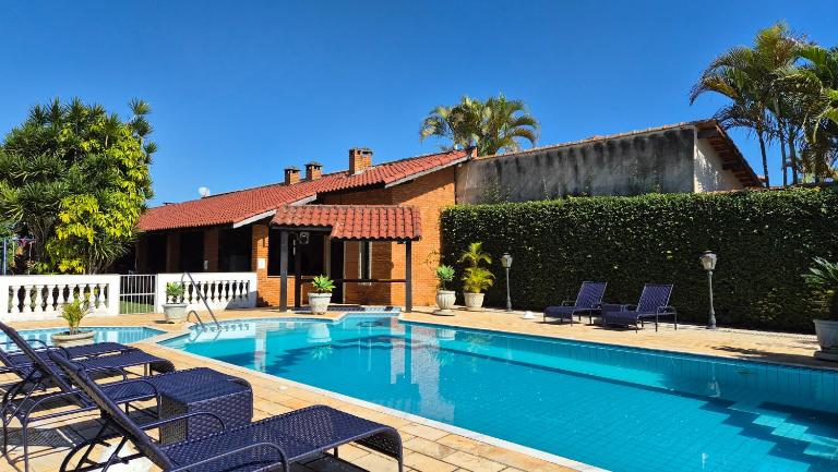 Chácara em Boituva-SP com piscina e churrasqueira - Chambres d'hôtes Boituva