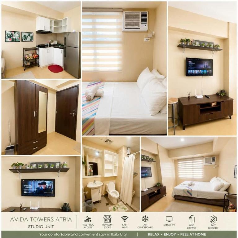 421 T2 Avida Atria Iloilo Central Free Pool Access - B&B Iloilo City