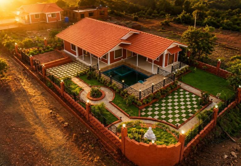 Snehdeep Villa, Konkan Trail - B&B Dāpoli