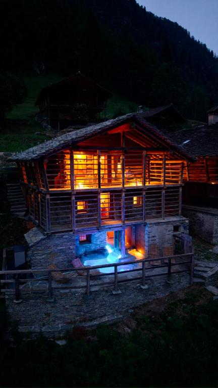 Ad Maiora Baita Walser with SPA - Ferienwohnung Alagna Valsesia