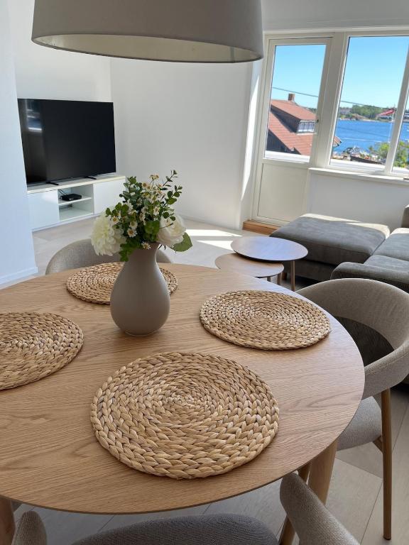 Beautiful vacation apartment near the sea with a great view - B&B Kristiansand
