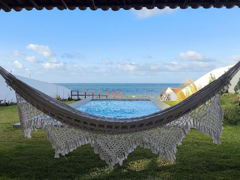 Casa pé na areia ao lado do Hotel Saline Taiba - B&B Taíba