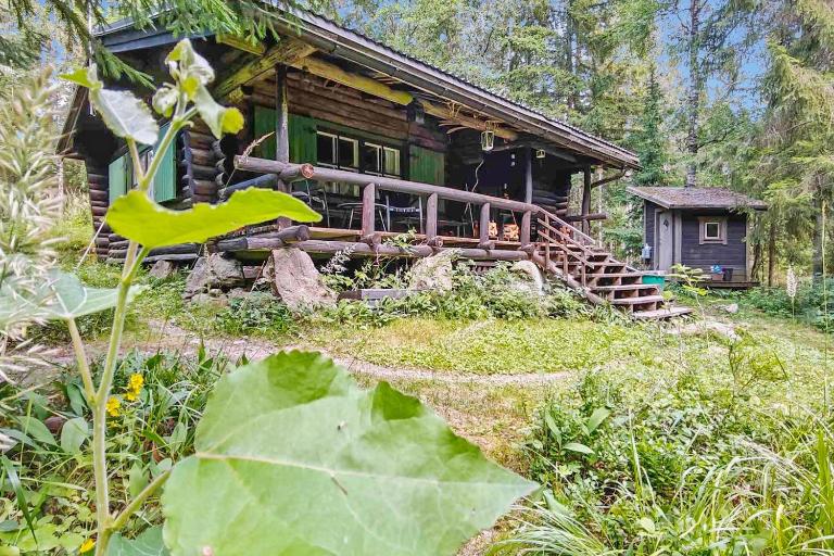 A well-equipped log cabin in Nuuksio National Park - B&B Espoo