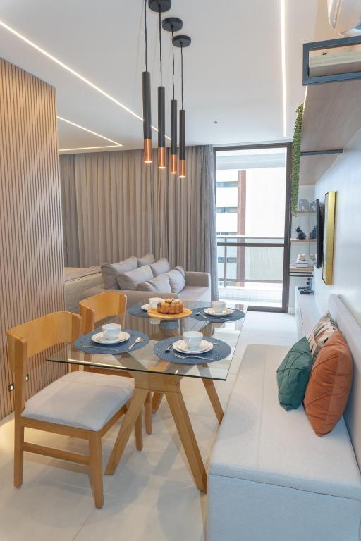 Moderno, inteligente e sofisticado - 1202 - B&B Fortaleza