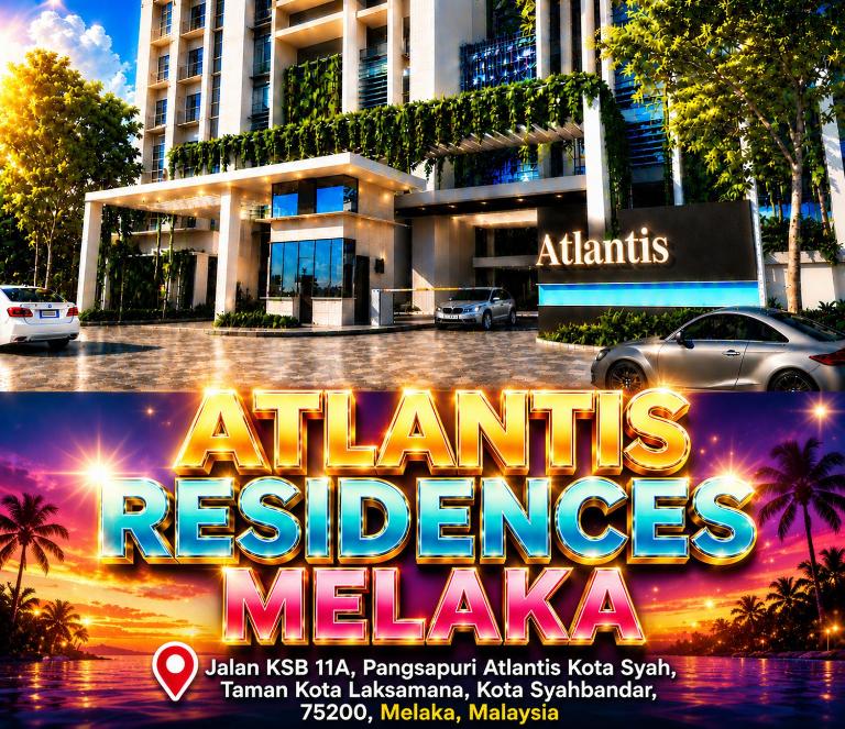 Atlantis Residences by UVM Stay -4 Pax - B&B Malacca