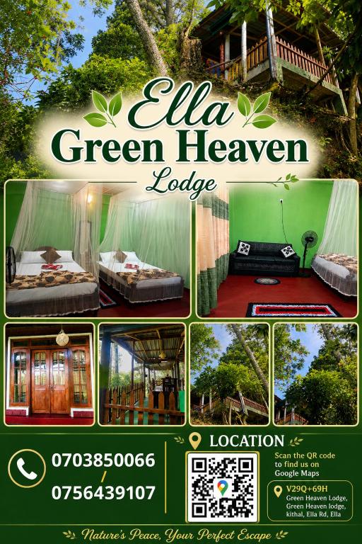 Green Heaven Lodge - B&B Ella Town
