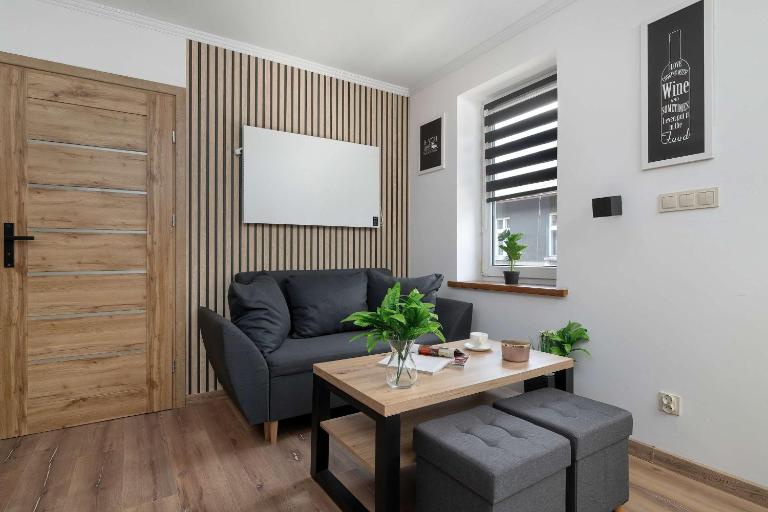 Elegant and Modern Apartment in Katowice for 3 People by Noclegi Renters - B&B Katowice