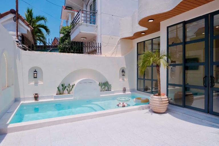 BALIBIA VILLA Hồ Bơi - Trệt Không Lầu Đi Bộ Ra Biển Bãi Sau - Chambres d'hôtes Cap-Saint-Jacques
