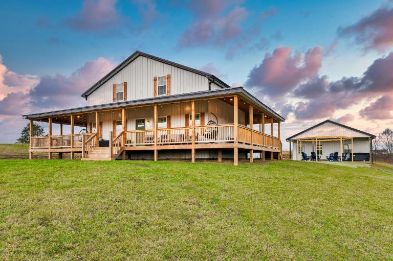 6BR | Hot Tub | Sauna | Fire Pit | Bourbon Trail - B&B Chaplin