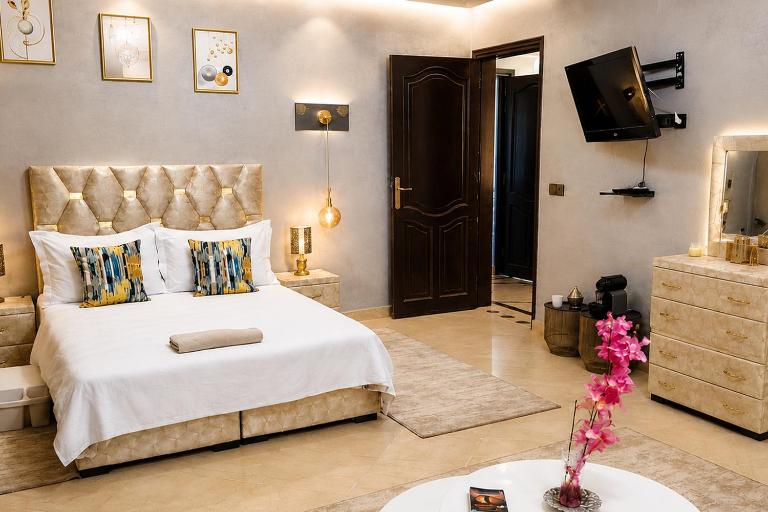 Appartement Spacieux 2 Chambres avec vue sur le jardin - Taroudant - Ferienwohnung Taroudannt