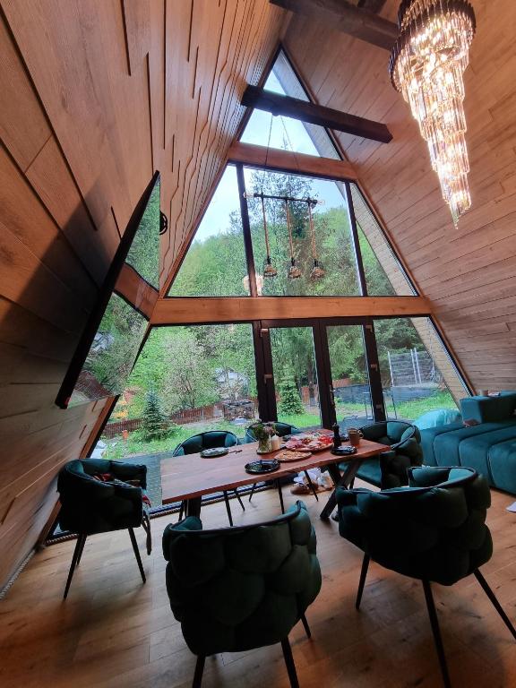 Mia A-Frame Chalet Cheia - Chambres d'hôtes Cheia