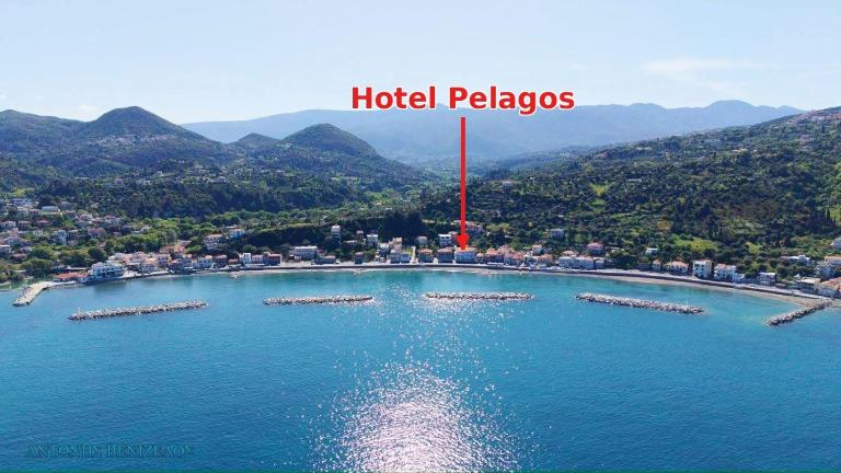 Hotel Pelagos Studios - Chambres d'hôtes Platána