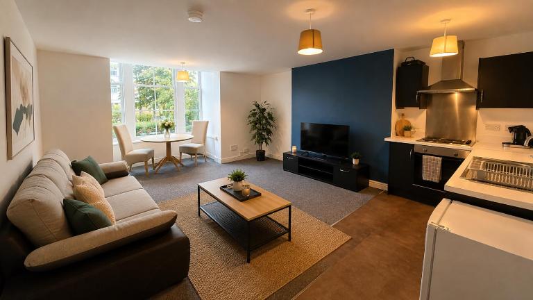 1 bed apartment within a Victorian townhouse - Bed and Breakfast Kingston upon Hull