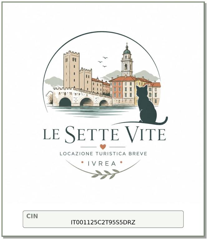 SevenLife Ivrea - Centro Storico 4 People & Pet Friendly - B&B Ivrea