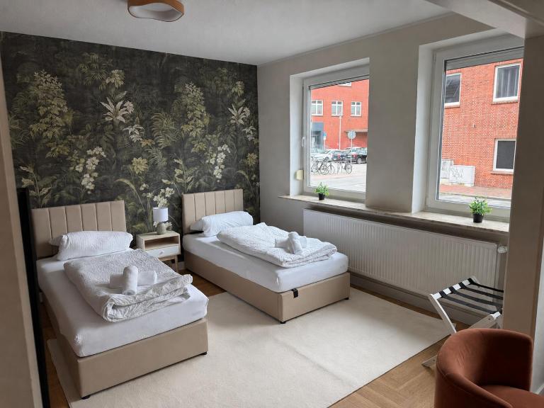 Apfelmarkt-Apartment - Moderne Wohnung im Herzen von Emden - Chambres d'hôtes Emden