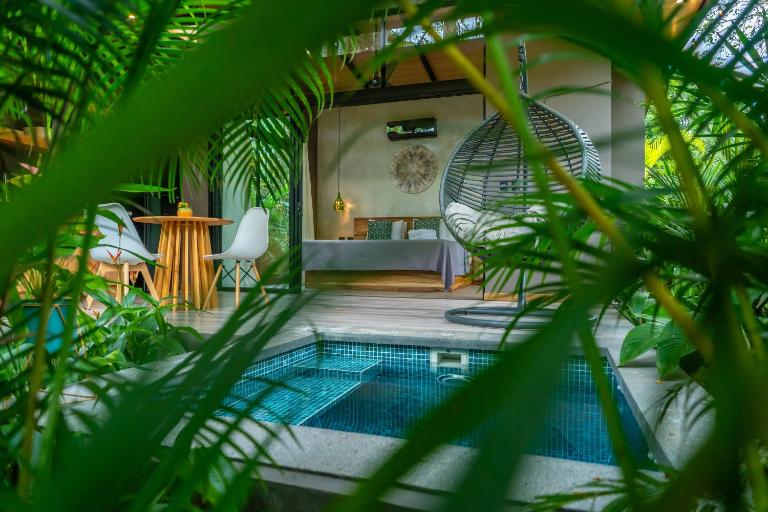 Sombra Bungalow, AC and Plunge Pool near Arrecife - B&B Punta Uva