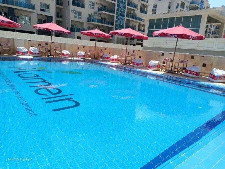 شالية فاخر فندقي مجهزبالكامل- الداون تاون العلمين الجديده - Bed and Breakfast El Alamein
