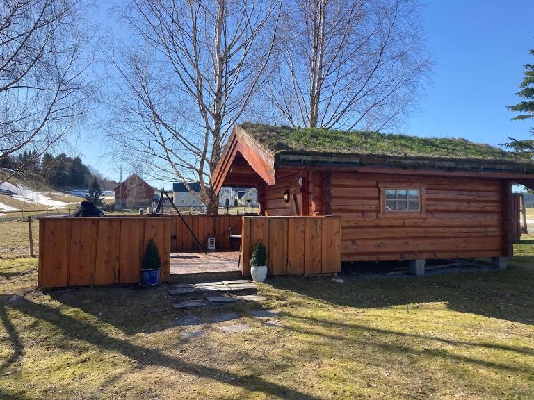 Log cabin in rural surroundings - Ferienwohnung Stjørdal