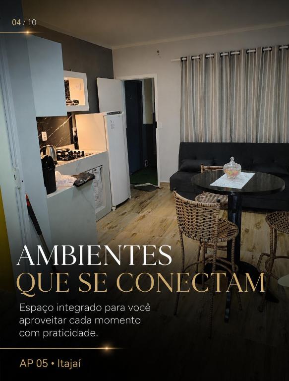 Estúdio Luxo com Sacada São Vicente Itajaí - B&B Itajaí