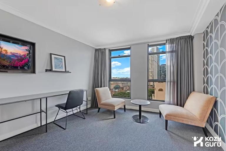 KozyGuru | Sydney CBD | High Level 2 Bed Studio - B&B Sydney