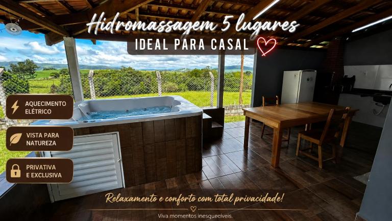 Sitio Santa luzia chalé Augusto temporada - Ferienwohnung São João Batista do Glória