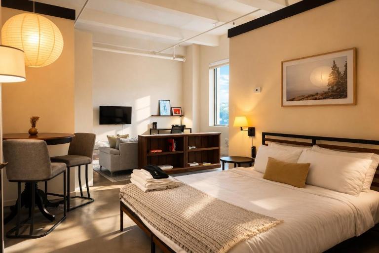 Westown Studio Apt Near Fiserv, Baird, and Theater District - B&B Milwaukee