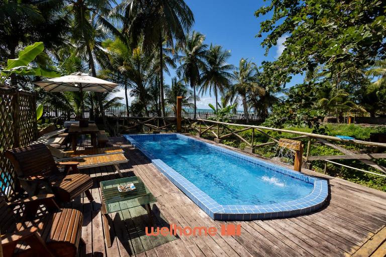 Casa em Ilheus Pe na Areia com Piscina - B&B Ilhéus