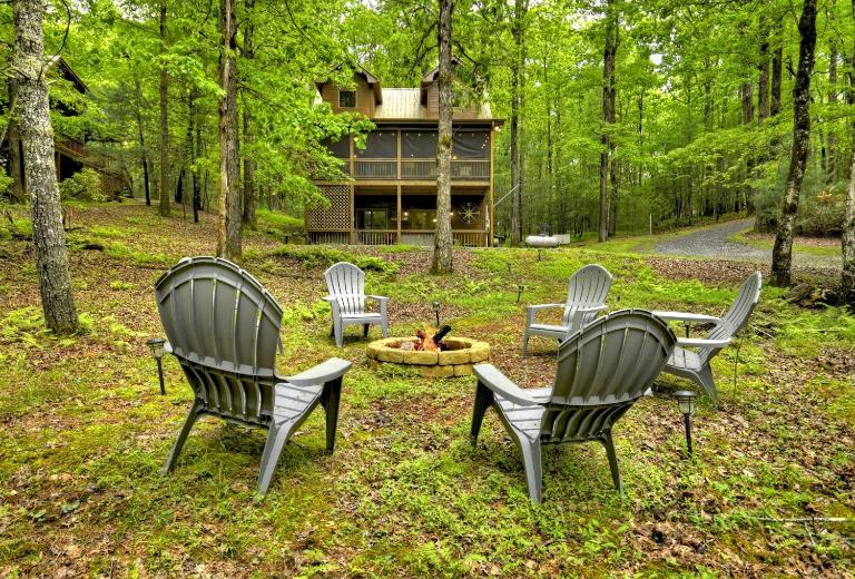 Mountain Lake Delight Pet Friendly Hot Tub - B&B Blue Ridge