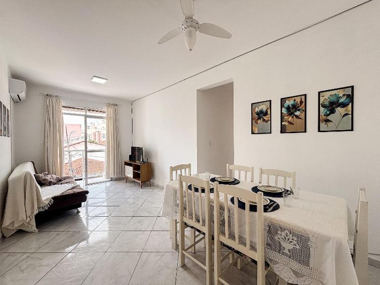 Apê com A/C e Garagem | 300m Praia Canasvieiras - Chambres d'hôtes Florianópolis