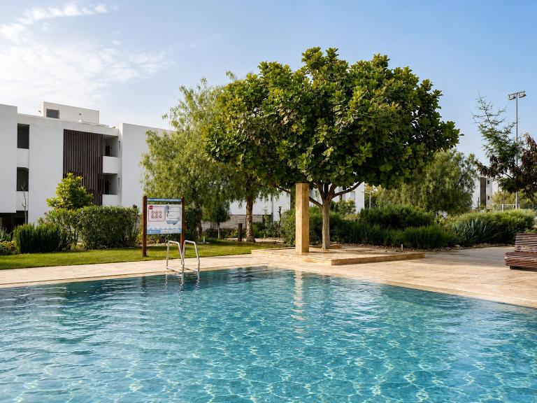 Appartement Vue Mer & Golf - Piscine - Plage 200m - Taghazout Bay - B&B Taghazout