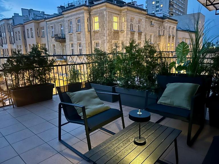 Smolna Terrace Studio & City Center Apartments - Ferienwohnung Warschau