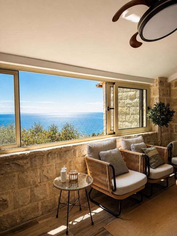 Olea Residence - Luxury One-Bedroom apartment near Sveti Stefan - B&B Katun