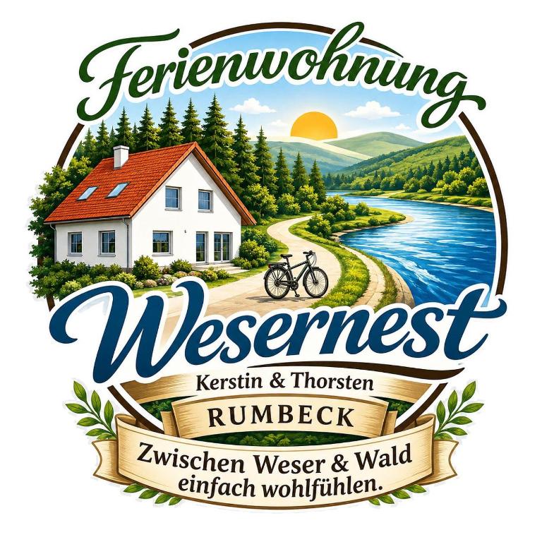Ferienwohnung Wesernest - Bed and Breakfast Hessisch Oldendorf