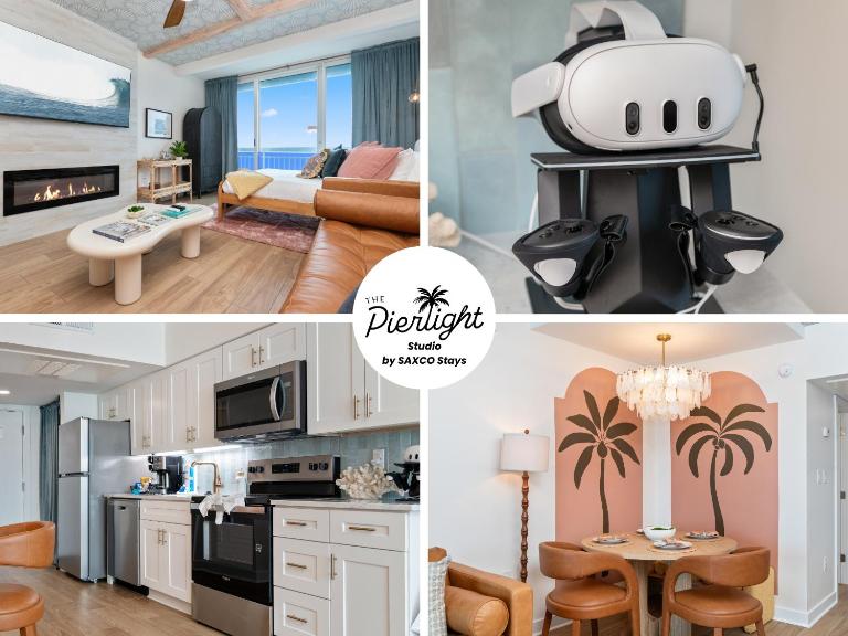 Penthouse Oceanfront Studio VR + Mural + Minibar - Chambres d'hôtes Myrtle Beach
