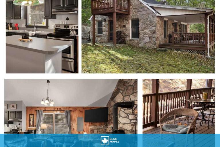 Rustic retreat w kitchen & deck - B&B Great Cacapon