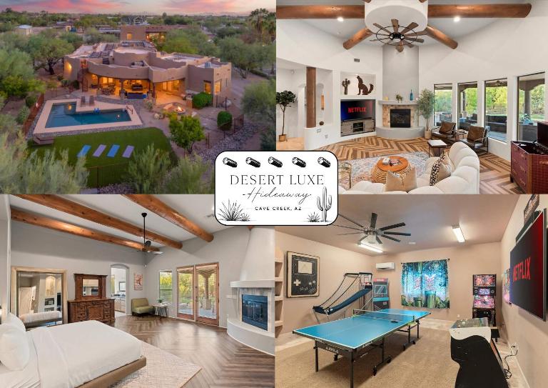Mountain Views - Pool - Games - YogaDeck - Chambres d'hôtes Cave Creek