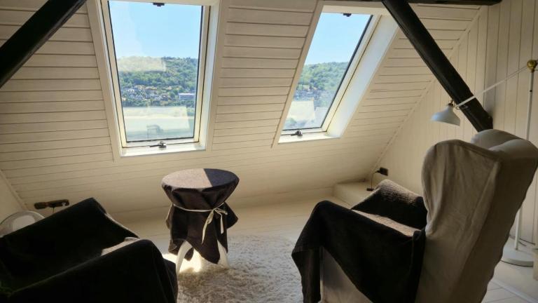 Ferienhaus Vier-Burgen-Rhein-Blick Oberes Mittelrheintal - Chambres d'hôtes Lorch