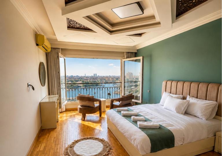 Nile Panoramic view - B&B Cairo